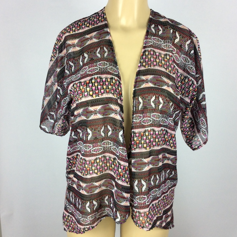 LuLaRoe Printed Short Sleeve Blouse